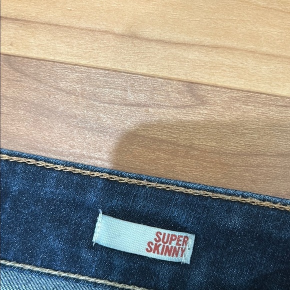 Arizona Jean Company Dark Blue Denim Jeans - Picture 3 of 5